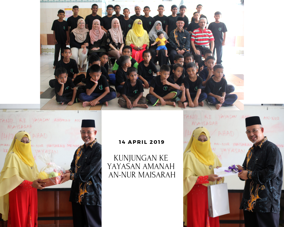 KUNJUNGAN KE YAYASAN AMANAH AN NUR MAISARAH